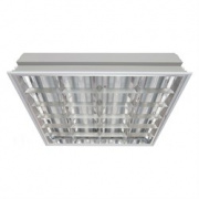 Светильник люминесцентный ЛВО 4х18-CSVT под LED лампу встраиваемый (без ПРА)