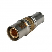 Муфта редукционная STOUT - 20 x 16 (прессовая, для металлопластиковых труб)