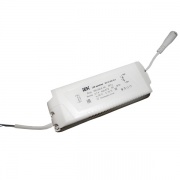 LED-драйвер MG-40-600-02 E для LED светильников 36Вт ДВО 6565 W и ДВО 6566 W с белой рамкой  IEK