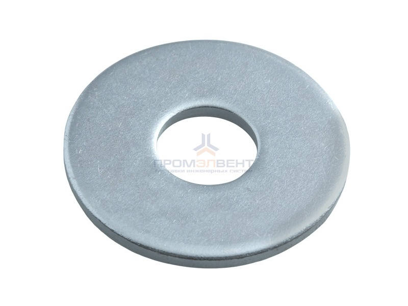 Шайба увеличенная М6 кузовная плоская оцинкованная DIN9021