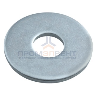 Шайба увеличенная М8 кузовная плоская оцинкованная DIN9021