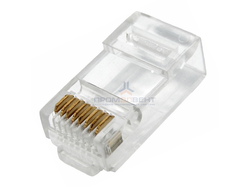 Джек компьютерный RJ-45  8P-8C cat.5e Rexant