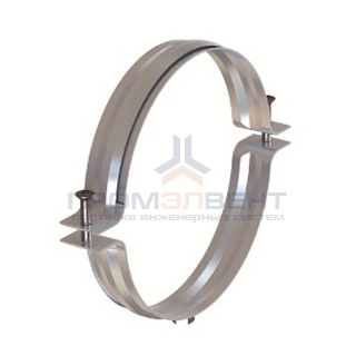 Хомут для тяжелых нагрузок 125мм, без изоляции